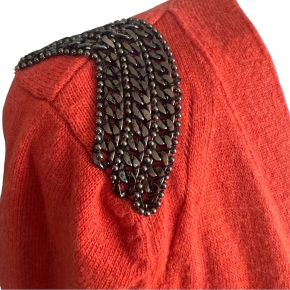 Love Moschino Chain Detail Cardigan Sweater - Picture 2 of 8